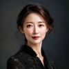 第一会所会员李女士头像，高端商务女性形象，气质优雅